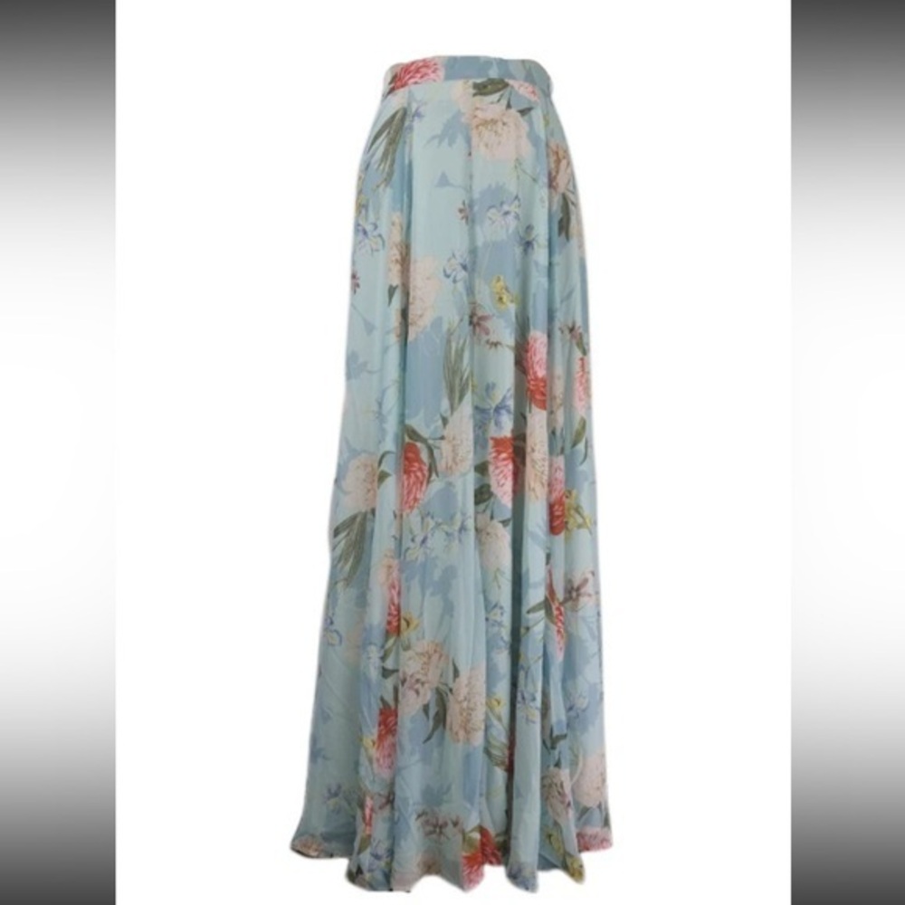 NWT Yumi kim Multi color floral Forever Yours Jade Gypset lind Skirt XS